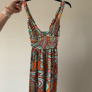 Mutlicolor mini dress